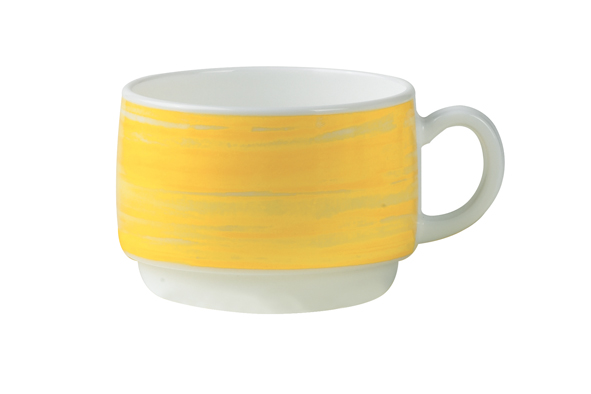 Arcoroc Brush Jaune Tasse 19cl